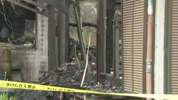 千葉・東金市で住宅火災　焼け跡から２人の遺体見つかる　母・娘と連絡取れず