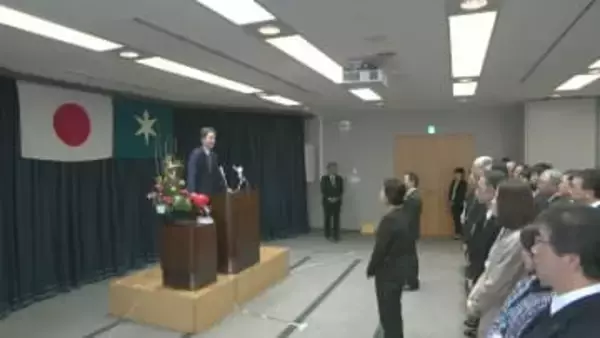 千葉県庁で仕事始め　熊谷知事あいさつ「行政でしかできないことを」