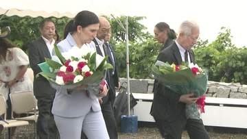 メキシコ下院議長　日本との交流の始まりの地・御宿町を訪問　森議長ら出迎え