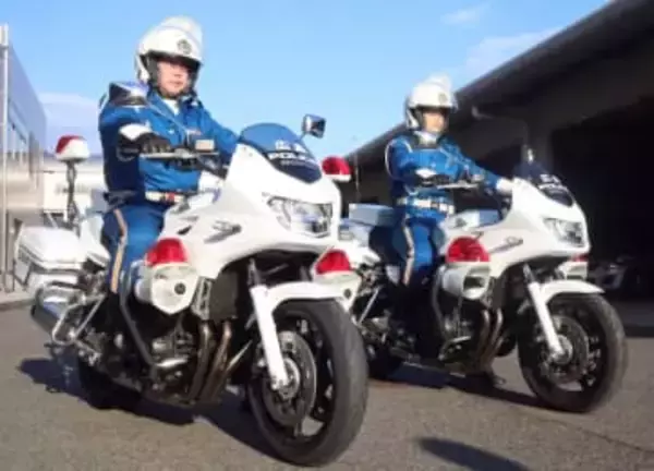 全国男子駅伝で白バイ先導　初の大役の2人「安全にサポートしたい」