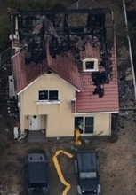 東広島の殺人事件、現場検証始まる　広島県警や東広島市消防局　男性の首付近に刃物で切られたような傷