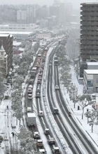 広島でも積雪、幹線道路などで渋滞　中国地方に強い寒気