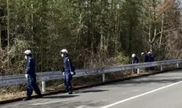 東広島の殺人事件、現場周辺で大規模捜索　広島県警の捜査本部