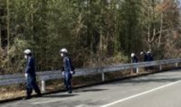 東広島の殺人事件、現場周辺で大規模捜索　広島県警の捜査本部