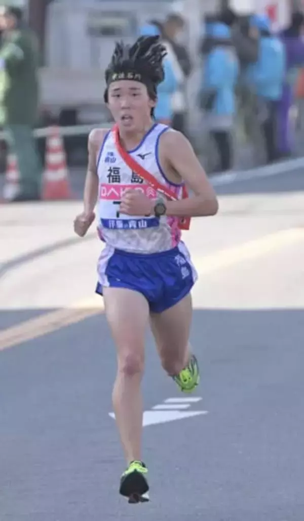5区で福島の栗村凌が区間賞　全国男子駅伝