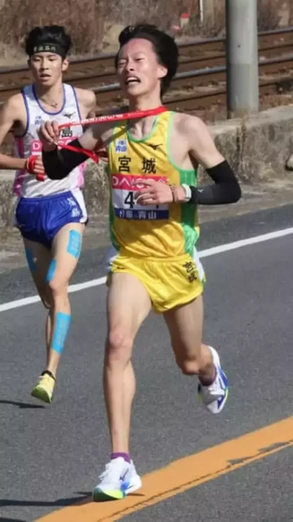 区間記録を大幅に塗り替えた宮城・仙台育英高の鈴木、世代トップへ　全国男子駅伝