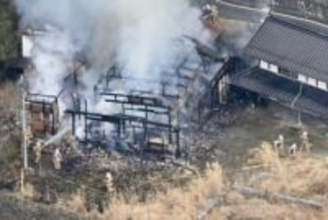 【火事】住民から「家が燃えている」と110番　広島市安佐北区で民家火災