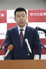 広島県教育長、都市部の県立高再編問題で「検討中」対象校明かさず