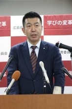 広島県教育長、都市部の県立高再編問題で「検討中」対象校明かさず