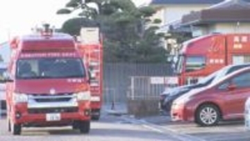 刈谷市のアパートで火事　一室が焼ける　住人の女性（80）が搬送されるが命に別条なし