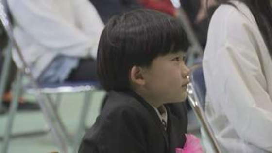 三重県御浜町の尾呂志学園小・中学校で入学式　新小学１年生は１人だけ　「なんだか緊張した」