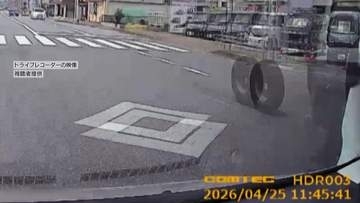 実は4・5月に発生しやすい“走行中のタイヤの脱落”　岐阜市や四日市市で発生　歩行者にけがも