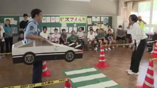 地元高校生が小学校で児童らに安全教室　三重・尾鷲市