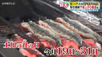 夏の風物詩ウナギ　名古屋ならでは「金シャチ」のる超ド派手うな丼登場！　でもウナギの取引規制？値上がり懸念も･･･