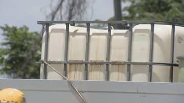 トラックから運搬中の廃油漏れ出る　危険性無し　撤去作業は完了　名古屋・港区