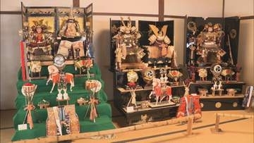 二川宿本陣資料館で五月人形展　江戸時代に作られたものも　愛知・豊橋市