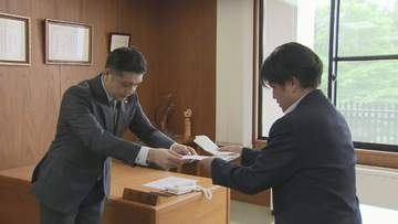 愛知・大治町長が辞職願を提出　前衆議院議員の事務所に無断で複数回侵入か…会見では明言避ける