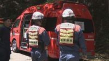 行方不明の男性か 確認進める　池木屋山の中から意識不明の男性　三重・松阪市