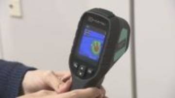 相次ぐ教員の盗撮事件受け　熱感知で隠しカメラを探す点検デモ行われる　名古屋市の学校