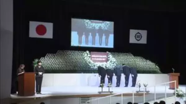 豊川海軍工廠空襲から81年　2500人以上が犠牲　平和祈念式典が開かれる　愛知・豊川市