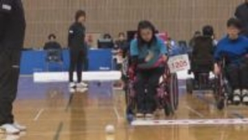 「日本ボッチャ選手権大会」始まる　個人戦日本一を目指して熱戦　愛知・豊田市