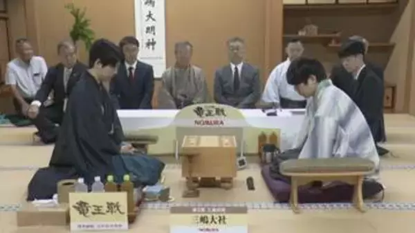 竜王戦第2局始まる　藤井聡太六冠が6連覇を目指す　23日夜決着見込み