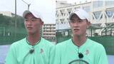 「「ひとりに見える!?」ダブルス最強双子の必殺フォーメーション、“風で見極める”異次元プレー...将来の夢は「ふたりでグランドスラムに立つ」　硬式テニス・松本経選手＆快選手」の画像1