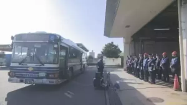 バスジャック犯想定の訓練　年末年始の帰省ラッシュを前に名古屋市交通局が実施