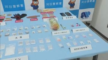 車内で覚醒剤などを販売目的で所持した疑い　密売人とみられる男逮捕　愛知・刈谷市