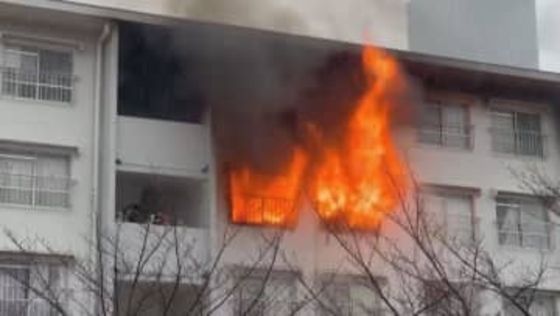 集合住宅で火災　１人死亡　「爆発音がして黒煙が上がっている」と通報　愛知・豊明市