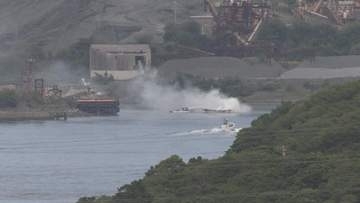 沖合でプレジャーボートが燃える火事　乗っていた男性にけがなし　三重・鳥羽市