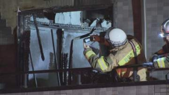 店舗兼住宅の建物で火事　0歳の赤ちゃんなど3人が病院に搬送　岐阜市