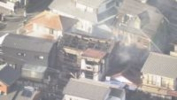 住宅街で火事　延焼し住宅など合わせて5軒が焼ける　ケガ人なし　岐阜市