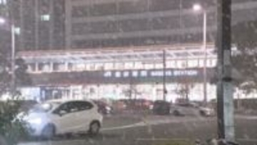 名古屋でも「雪」　岐阜と愛知で大雪となる見込み