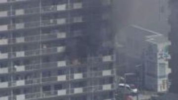 【速報】マンションで火災　「6階から黒煙が出ている」と通報　名古屋・瑞穂区（午前11時30分時点）