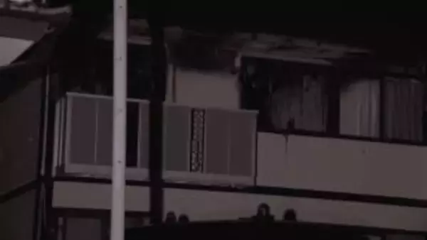 自宅のアパートに火をつけたか　放火の疑いで男を逮捕　男は火から逃げる際に背骨を折るなどの大けが　警察は退院待って逮捕　愛知県警