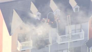 【速報】大垣市のアパートで火事　火元とみられる部屋の住民と連絡取れず（7月22日午後5時30分）