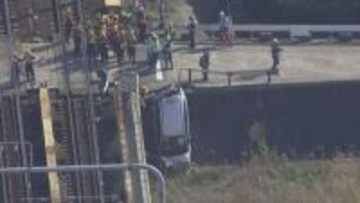 【速報】名鉄・常滑線の踏切で列車と車が衝突する事故　車を運転していた60代の男性がけが（2日・15時45分現在）