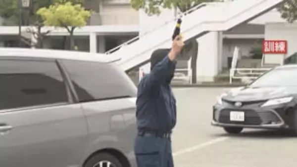 暴力団の抗争を想定した訓練　銃撃犯の逃走を想定　防弾装備に航空隊も　名古屋・南区