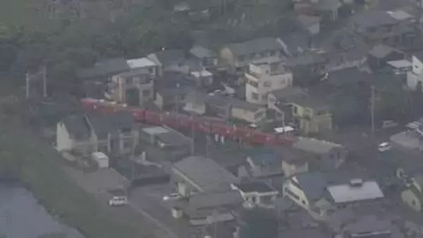 1歳男児が列車と接触　意識不明の重体　1人で踏切内に入ったか　岐阜・岐南町