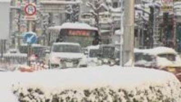 東海地方では25日にかけて岐阜県を中心に大雪の見込み