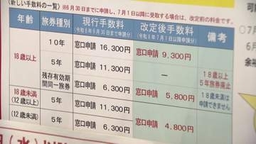 “パスポート手数料”が引き下げ　でも…「海外旅行ハードル高い」　保有しているのは“5人に1人”