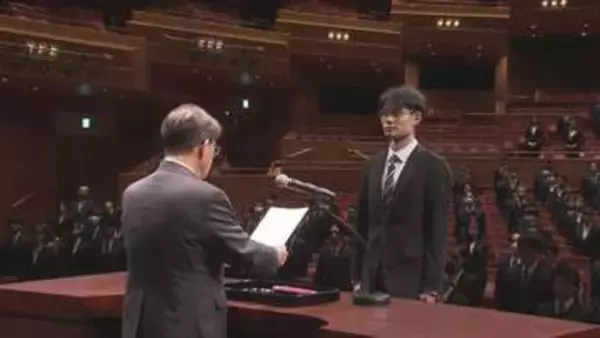 愛知県の入庁式　新人職員が新たなスタート　去年よりも71人少ない採用