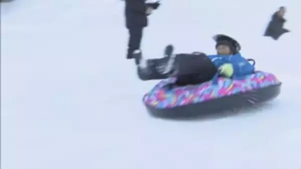 子どもたちの歓声響く…“最後の雪上運動会”岐阜・高山市の岩滝小学校