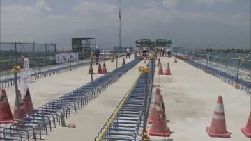 リニア　建設進む橋の上部を初公開　全線で最長の橋も　山梨