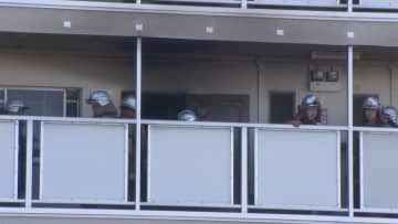 集合住宅で火事　消防車など20台が出動　けが人なし　名古屋市中村区