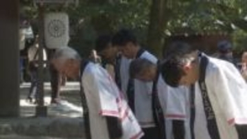 ブランド米「愛ひとつぶ」奉納　もっと知ってほしいと祈願　熱田神宮