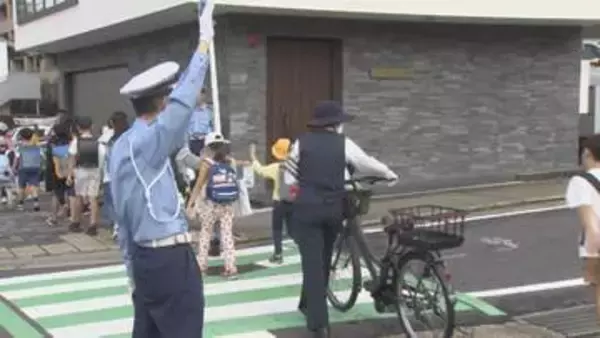 通学路で見守りと取り締まり　全国の警察が一斉に実施　愛知県内では約80か所