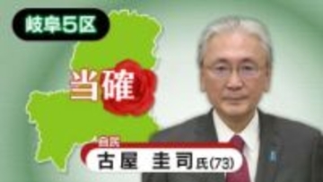 【速報・岐阜5区】自由民主党・古屋圭司氏の当選確実　衆院選2026