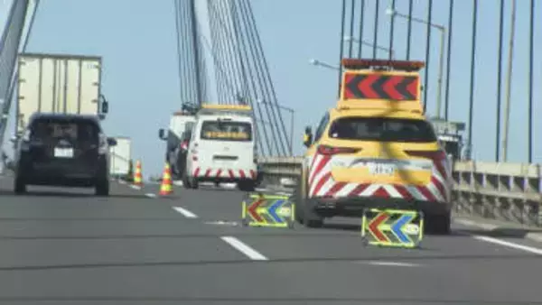 伊勢湾岸道下りで同時間帯に複数の事故